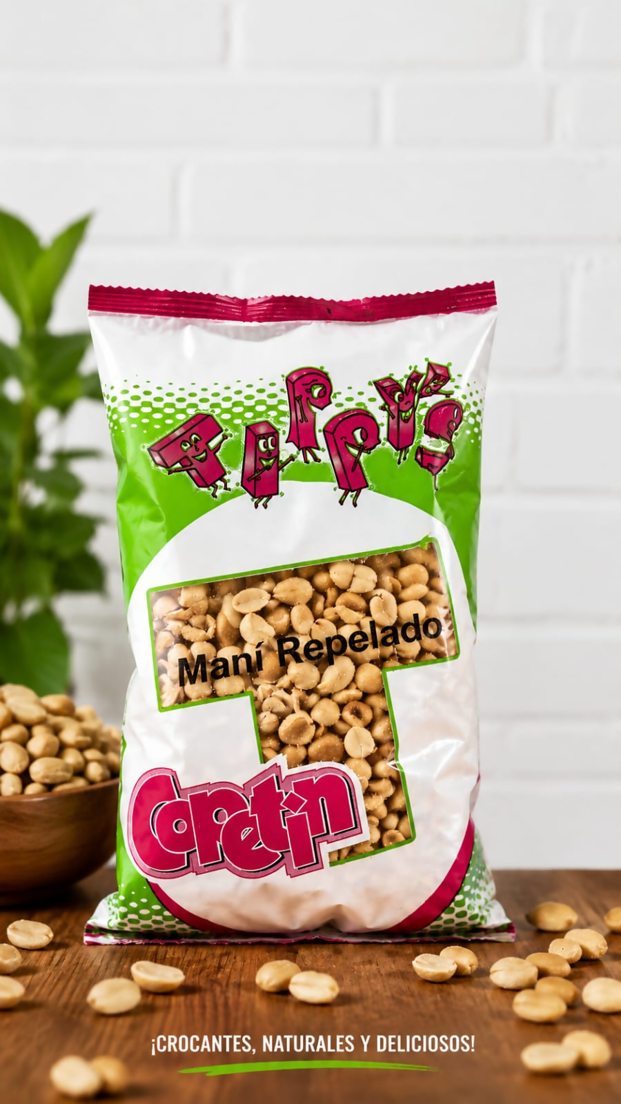 Maní Salado - snacks nutritivos